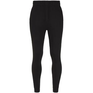 AWDis Hoods Mens Tapered Track Pants / Jet Black